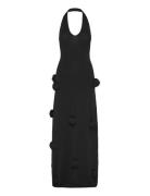 Ezra Knitted Dress Maxikjole Festkjole Black Twist & Tango