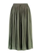 Skirt Woven Long Skirts Knee-length & Midi Skirts Green Gerry Weber