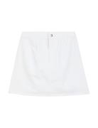 Mini Denim Skirt Skirts Short Skirts White Calvin Klein Jeans