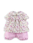 Corolle Dockkläder Blommig Blus Och Shorts, 30 Cm Toys Dolls & Accesso...