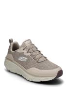 Mens D'lux Walker 2.0 Steadyway Low-top Sneakers Beige Skechers