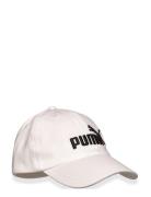 Ess No.1 Logo Bb Cap Jr Accessories Headwear Caps White PUMA