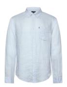 Casual Linen B.d Shirt Tops Shirts Linen Shirts Blue Lexington Clothin...