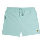 Plain Swim Short Badeshorts Blue Lyle & Scott