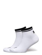 Puma Unisex Heritage Quarter 2P Sport Sport Clothing Sport Socks White...