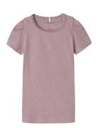 Nmfkab Ss Top Noos Tops T-Kortærmet Skjorte Pink Name It