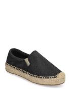 Lawton Espadrillos Flade Sandal Black Replay