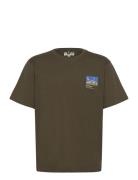 Marcel T-Shirt Tops T-Kortærmet Skjorte Green Fat Moose