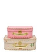 Mini Suitcase Friends In The Forest Deer & Duck - Set Of 2 Home Kids D...