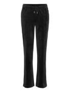 Tina Trackpants Bottoms Sweatpants Black Juicy Couture