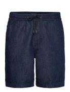 Sandrew-Shorts-Bo Bottoms Shorts Denim Blue BOSS