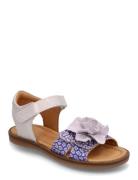 Bisgaard Agnes Shoes Summer Shoes Sandals Purple Bisgaard