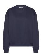 Standard Sweatshirt Tops Sweatshirts & Hoodies Sweatshirts Navy Weekda...