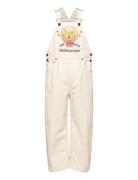 Mule Kid Dungarees Raw White Bottoms Dungarees Cream THE ANIMALS OBSER...