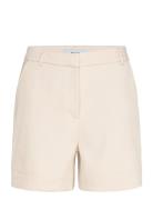 Mslivina Shorts Bottoms Shorts Chino Shorts Cream Minus