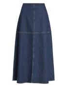 Vijaf Hw A-Line Ankle Denim Skirt Dbd007 Skirts Knee-length & Midi Ski...