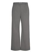 Drew Suiting Trousers Bottoms Trousers Straight Leg Grey Weekday