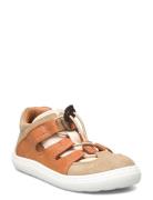 Bisgaard Barefoot Fletcher Shoes Summer Shoes Sandals Beige Bisgaard