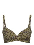 Rivero Bikini Top Lingerie Bras & Tops T-shirt Bras Green Femilet