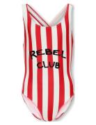 Kmgholiday Swimsuit Acc Badedragt Badetøj Red Kids Only