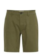 Bhednan Twill Shorts Bottoms Shorts Chinos Shorts Green Blend