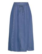 Bykosmo Wide Skirt - Skirts Knee-length & Midi Skirts Blue B.young