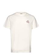 Sdpax Tops T-Kortærmet Skjorte Cream Solid