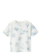 Nmmfille Ss Top Box Tops T-Kortærmet Skjorte White Name It