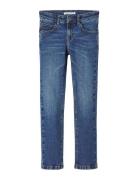 Nkfsalli Slim Jeans 1014-Te Ft Bottoms Jeans Skinny Jeans Blue Name It