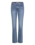 724 High Rise Straight Kick St Bottoms Jeans Straight-regular Blue Lev...