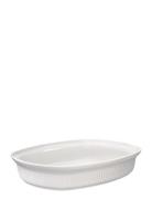 Hammershøi Ovenproof Dish 39X29.5 Cm White Home Kitchen Oven Molds Whi...