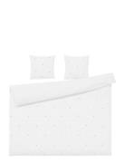 Daisy Bed Linen 200X220 Cm White/Light Blue Dk Home Textiles Bedtextil...