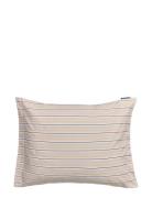 Beige/White Striped Cotton Poplin Pillowcase Home Textiles Bedtextiles...