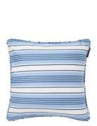 Striped Organic Cotton Twill Pillow Cover Home Textiles Cushions & Bla...