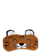 Plush Adoramals Leopard Eye Mask Home Kids Decor Cushions Brown Puckat...