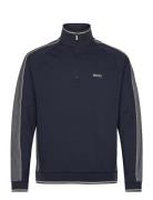 Tracksuit 1/4 Jacket Designers Sweatshirts & Hoodies Sweatshirts Navy ...