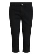 Vijeggy Rw Capri Black Sta - Noos Bottoms Trousers Capri Trousers Blac...