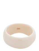 Aase Maxi Bangle Accessories Jewellery Bracelets Bangles White Pilgrim