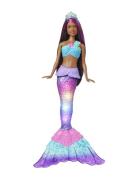 Dreamtopia Mermaid Doll With Water-Activated Twinkle Light-Up Tail, Pu...