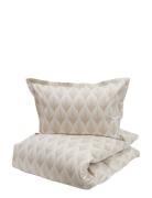 Roanne Home Textiles Bedtextiles Bed Sets Beige Borås Cotton