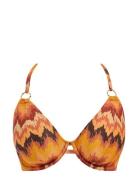 Arizona Wave Swimwear Bikinis Bikini Tops Wired Bikinitops Orange Frey...
