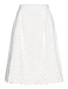 Flavie Skirts Knee-length & Midi Skirts White SUNCOO Paris