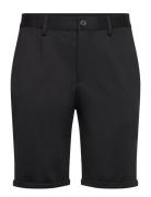 Pleated Shorts Bottoms Shorts Chinos Shorts Black Lindbergh