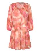Dante6-Bolana Bohemian Printed Dress Knælang Kjole Pink Dante6