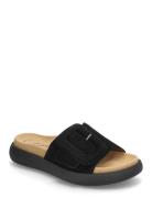 Slip-In Shoes Mules & Slip-ins Flat Mules Brown Gabor