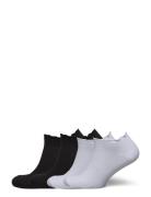 Sock Ankle 4 P Lettuce Edge Lingerie Socks Footies-ankle Socks Multi/p...