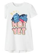Nmfasta Stitch Ss Nightgown Wdi Tops T-Kortærmet Skjorte White Name It