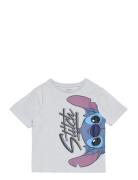 Nmmanwit Stitch Nreg Ss Top Wdi Tops T-Kortærmet Skjorte Blue Name It