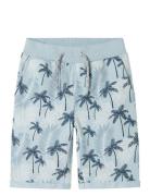 Nkmvermo Aop Long Swe Shorts Unb F Noos Bottoms Shorts Blue Name It