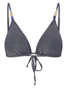 Beam Bella Bikini Top Bikinitop Blue Becksöndergaard